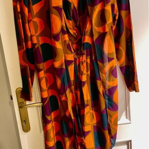 Zara maxi dress new multicolor, size S