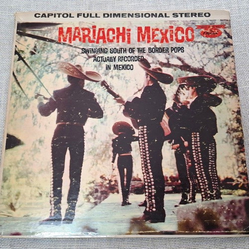 Mariachi Mexico Swinging South Of The Border Pops LP used