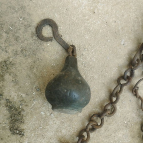 Large antique kantari used