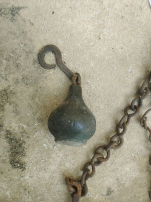 Large antique kantari used
