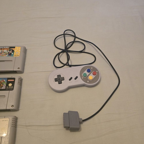 Super Nintendo Entertainment System with 3 games, used