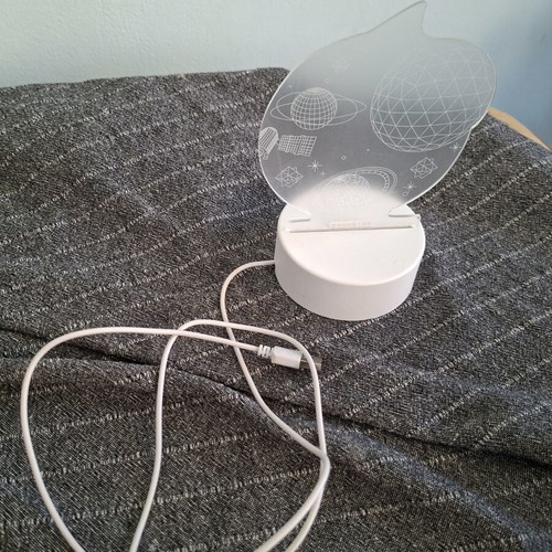 Room lamp with cable, 20 cm