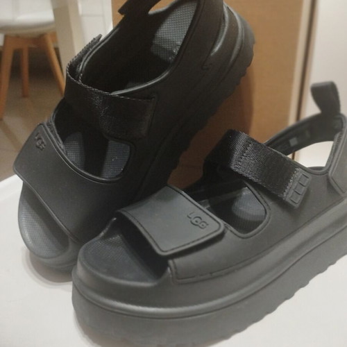 Ugg Australia women's platform sandals like new, size 40, black