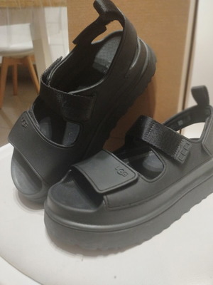 Ugg Australia women's platform sandals like new, size 40, black