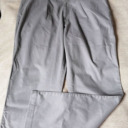 Norskin men's pants XL new, gray, cotton blend