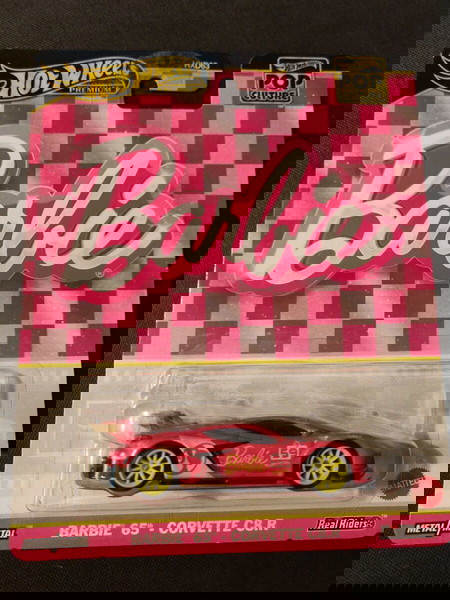 Hot wheels premium barbie 65th corvette