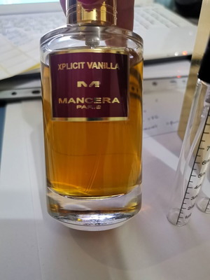 Mancera Xplicit Vanilla tester perfume like new, 5 ml