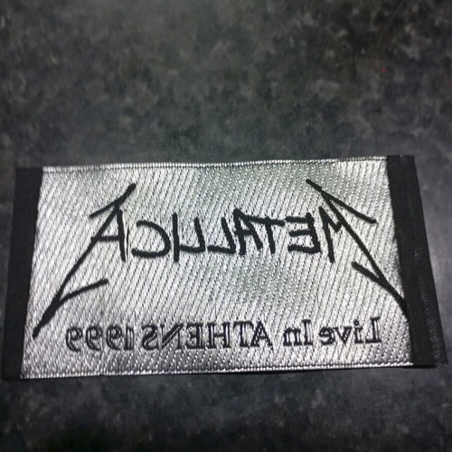 Metallica Live In Athens 1999 patch like new