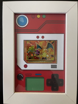 Pokédex frame with customizable original 1st season Pokemon