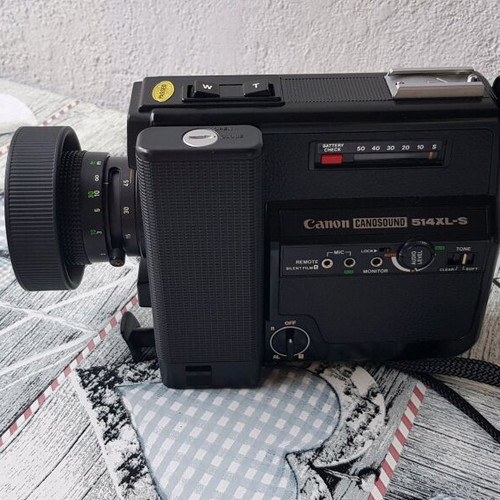 Canon 514XL Super 8 Film in very good condition with microphone and manual