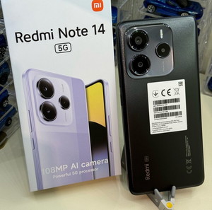 Redmi Note 14 Dual 5G 256GB Μαύρο Xiaomi – Σαν Καινούργιο | Με Κουτί, Θήκη & Μεμβράνη
