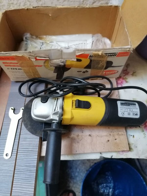 Grinding wheel, planer and sander tools used