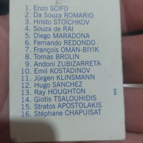 Αυτοκόλλητο La Vache Qui Rit World Cup 94 Ρομαριο ποδοσφαίρου