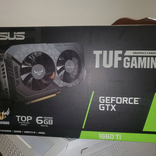 ASUS TUF Gaming GeForce GTX 1660 Ti 6GB graphics card