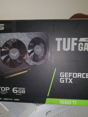 ASUS TUF Gaming GeForce GTX 1660 Ti 6GB graphics card