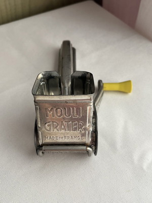 Vintage περιστροφικός τρίφτης Mouli Grater, Γαλλία 1950s