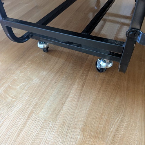 Folding bed 90 x 200 cm with mattress, like new