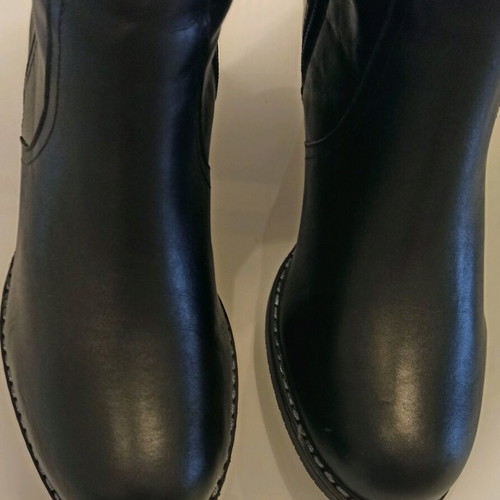 Bournazos boots new, leather, size 40, black and gray