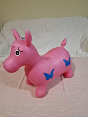 Children's riding toy like new, inflatable