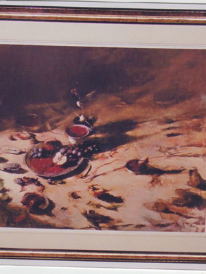 Silkscreen Dead Nature like new by Stefanos Daskalakis
