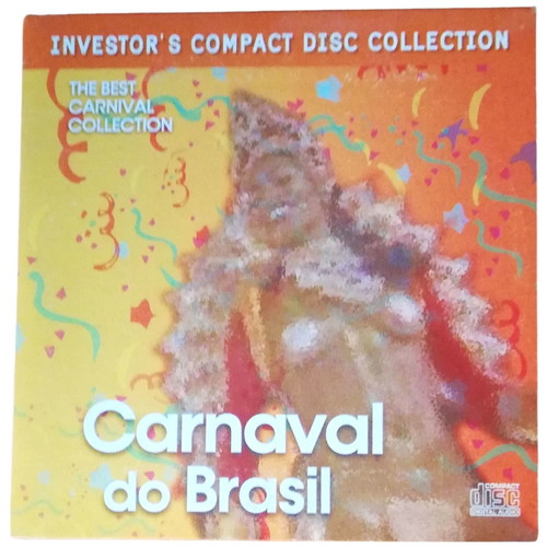 Carnaval Do Brasil CD new with Latin, Samba, Lambada dance songs