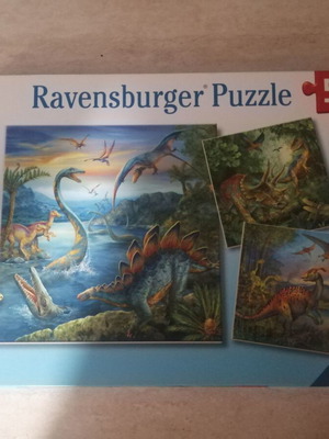Ravensburger Puzzle 3x49 Pieces Dinosaurs new