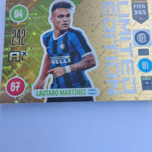 Panini FIFA 365 2021 Limited Edition Card Lautaro Martinez New