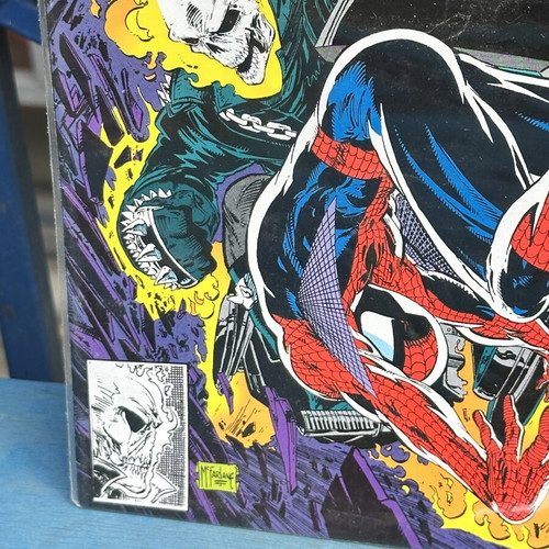 Spider-Man #7 Marvel Comics 1991 like new, Ghost Rider & Hobgoblin
