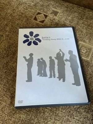 James Getting Away With It Live DVD like new, rock