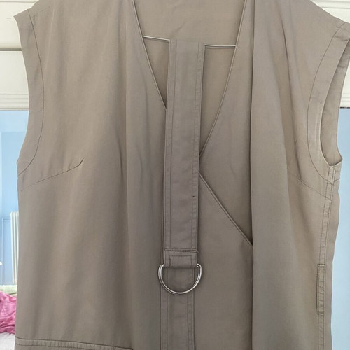 Oysho cargo dress used, wrap style with belt, size M