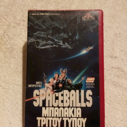 Spaceballs VHS used comedy with subtitles