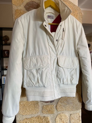 Tommy Hilfiger jacket white beige like new, medium size