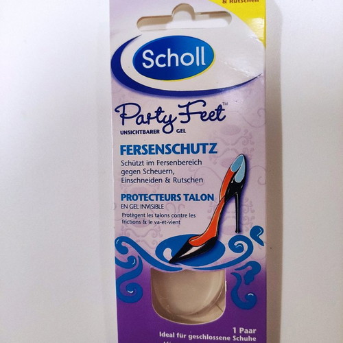 Scholl Party Feet silicone gel insoles set of 2 for heels