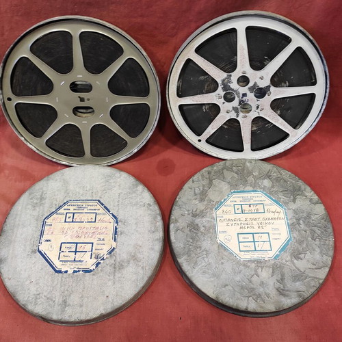 Military film reels used YENED 1975, 2 pieces