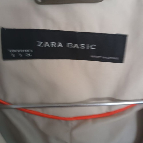 Zara trench coat like new, grey and beige, size S