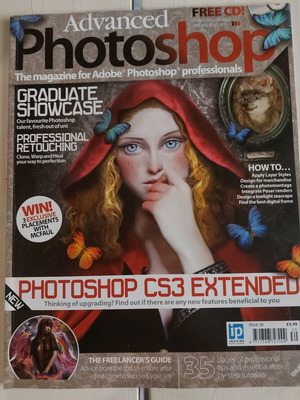 Advanced Photoshop UK 00s magazine like new, issue 30 without cd
