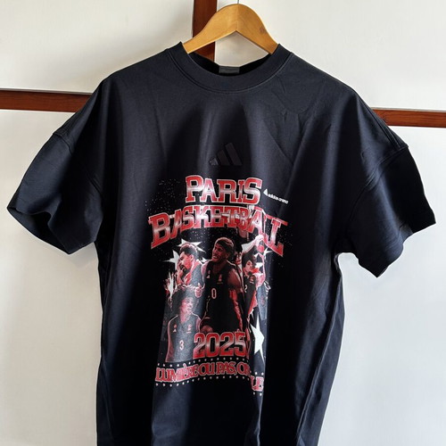 Adidas Paris Basketball T-shirt, original with labels