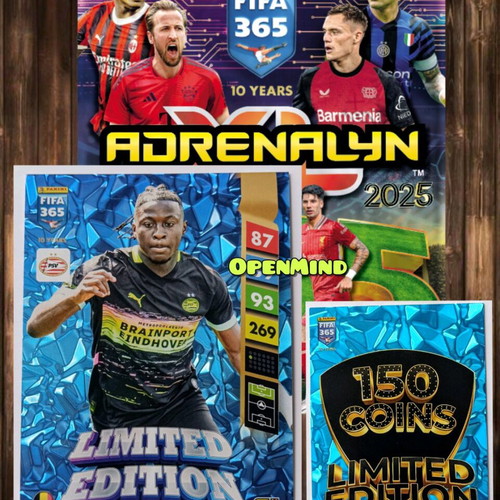 Κάρτα Johan Bakayoko Limited Edition Fifa 365 2025 Andrenalyn XL καινούργια