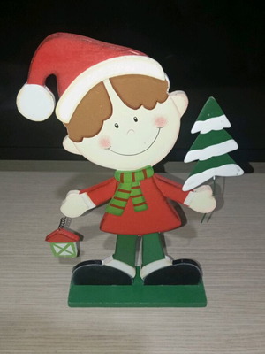 Christmas decorative elf like new