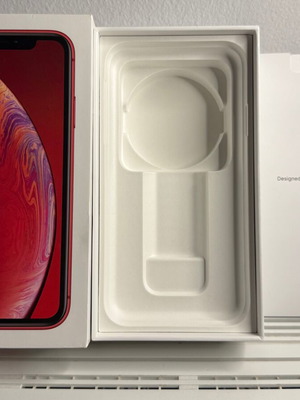 iPhone XR 64GB red packaging like new