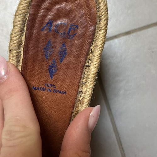 Espadrilles platforms Ace beige size 39 like new