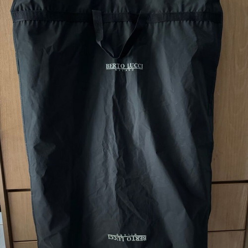 Berto Lucci suit used, black, size 52 with case