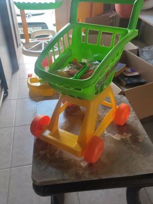 Μίνι καρότσι και πάγκος παιχνίδι καινούργιο