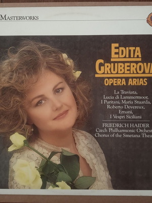 Edita Gruberova Opera Arias vinyl record used, classical
