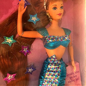 1995 Mattel Barbie doll Jewel Hair Mermaid Midge Η γοργόνα της Barbie με τα ωραιότερα μακριά μαλλία