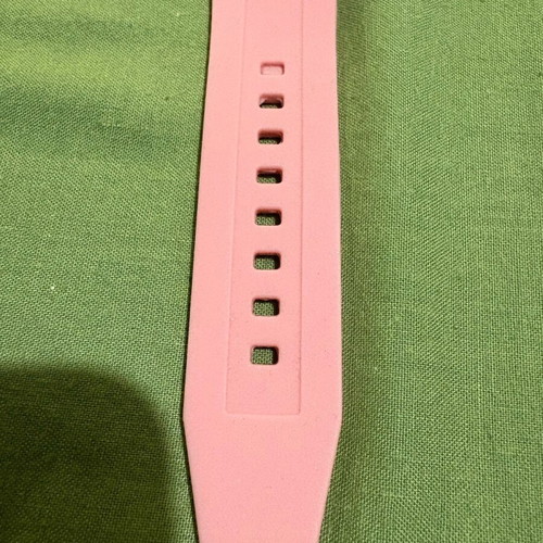 Wristwatch used, pink, women's