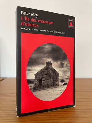 Book Peter May L’île des chasseurs d’oiseaux used, French