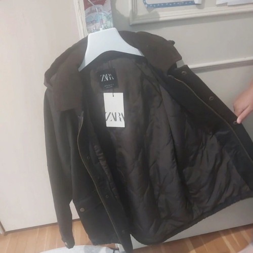 Zara children's jacket new, size 11-12 years, brown