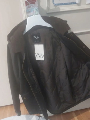 Zara children's jacket new, size 11-12 years, brown
