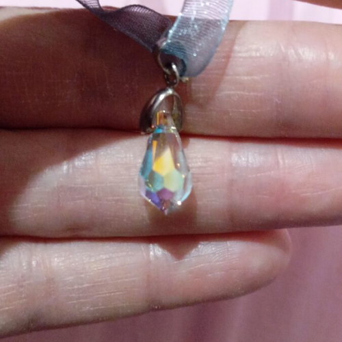 Pendant necklace Swarovski like new for women